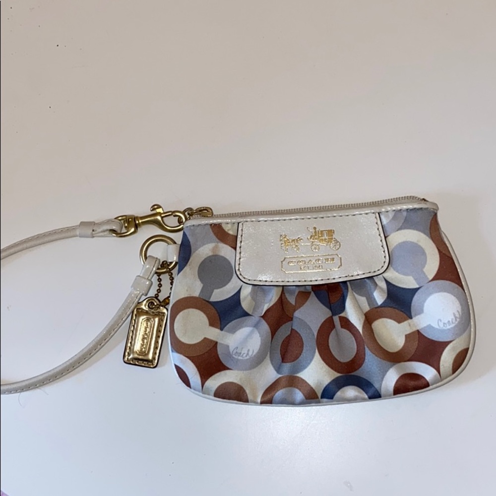 Coach Multi-Color Wristlet